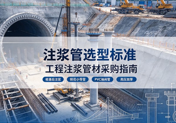 公安注浆管选型标准
